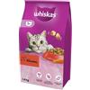 WHISKAS Adult 1,4 kg Alimento secco completo per gatti adulti con deliziosa carne di manzo