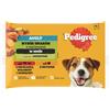 PEDIGREE Mix gusti in salsa per cani adulti 4x100g manzo e agnello, tacchino e carote