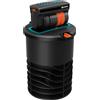 Gardena Irrigatore Pop-up oscillante OS 140: sistema di irrigazione per superfici quadrate e rettangolari fino a 140 m², montato in superficie (8223-20)