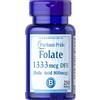 Puritans Pride Acido folico 800 mcg 250 Compresse