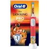Oral-B - Power Pro Kids Re Leone Spazzolino Elettrico Bambini Confezione Kit Completo