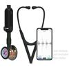 GIMA 3M LITTMANN Stetoscopio Core Digital - 8572 - nero - finitura arcobaleno brillante