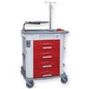 GIMA CARRELLO AURION EMERGENZA - Rosso