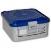 GIMA CONTAINER CON FILTRO piccolo h135 mm - blu forato