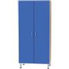 GIMA ARMADIO OSPEDALIERO PER CAMERA - blu/avorio - cm 90x54x185h