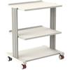 GIMA Carrello Smart - 2 ripiani 60x42 cm + base