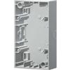 Berker Caja mont. 2 el. V K1,K5 bl.polar,brillo