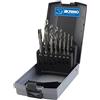 Krino 10240306 - Set di 7 Maschi A Macchina HSS-G, 7 Punte Elicoidali Cilindriche HSS-G - 14 Pezzi