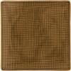 ROSENTHAL STUDIO-LINE PIATTO PIANO QUADRATO 17 CM, MESH MARRONE NOCE