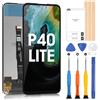ARSSLY Schermo per Huawei P40 Lite 4G/Nova 6 SE/Nova 7i LCD Display Touch Screen Digitizer Parti di Ricambio di Riparazione con Strumenti(Non per P40 Lite E e P40 Lite 5G)