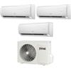 Ferroli Climatizzatore Condizionatore FERROLI Trial Split serie GIADA M inverter da 9000+9000+9000 con 21-3 WI-FI INTEGRATO R-32 9+9+9 A++/A+