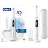 Oral-B io Series 8 White, Spazzolino Elettrico Ricaricabile Smart con Testina rotante