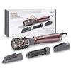 Conair LLC IT Babyliss As960E Spazzola Rotante Da 1000W Funzione Ionica Anti-Crespo, 4 Accessori Per Asciugare Modellare, 2 Temperature + Tasto Aria Fredda, Bronzo, ‎38 x 15.01 x 15.01 cm 800 grammi