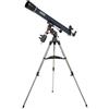 Celestron 21064 PowerSeeker 90EQ Telescopio rifrattore - include due oculari, diagonale a immagine eretta, treppiede regolabile in altezza e vassoio porta accessori deluxe, blu scuro