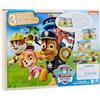Spin Master Games 3 Puzzle in Legno in Una Scatola di Legno - Motivi Puzzle in Paw Patrol: Il Film cinematografico