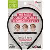 Conair Scunci - Fascia per capelli pieghevole con presa antiscivolo - 3 pezzi per confezione.
