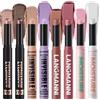 XINYUNXIN 8PCS Multi-Stick Ombretto Stick Matte Shimmer correttore Trucco Highlight Stick impermeabile rossetto makeup set per Ombretto Contorno Highlight Crayon Lip Gloss Stick Set (D)