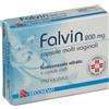 Falvin 200 mg capsule molli vaginali 6 pz Capsule