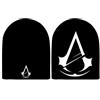 Ubisoft Assassins Creed Unity: berretto reversibile con logo grande e piccolo (giochi elettronici)