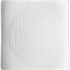ROSENTHAL STUDIO-LINE PIATTO PIANO QUADRATO 22 CM, MESH BIANCO
