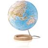 Tecnodidattica TCD97029 National Geographic - Mappamondo 30 cm Luminoso Neon Cla
