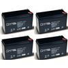 Quality Batteries Batteria di ricambio per il sistema UPS AEG Protect B. 2000