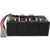 Quality Batteries Batteria di ricambio per APC Back-UPS RBC25