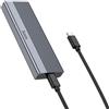 HOCO CONTENITORE PER M.2 NVME SSD PEN DRIVE CHIAVETTA USB-C FINO A 4 TB IN ALLUMINIO