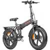 Engwe EP-2 Pro 250W motore Fat Tires Bici elettrica pieghevole - nero