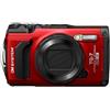 Olympus Fotocamera compatta Om System V110030RU000 TOUGH Tg 7 Red Red