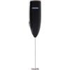 Mesko 4493b Schiumatore elettrico a mano - Frullatore latte schiuma con supporto in acciaio inox, 15-20s, Frusta per caffè con latte, Cappuccino, Cioccolato caldo, Nero