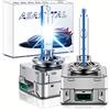 Asasytal D3S Lampadine Allo Xeno 35W 8000K Cool Blue X-treme Discharge Faro Retrofit, Ultra Luminoso con Base in Metallo Resistente come Aggiornamento per Lampadine Esterne Allo Xeno/LED, 1 Paio