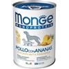 Monge Monoproteico Frutta Pollo/Riso/Ananas 400 G