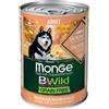 Monge Grain Free Adult Salmone Con Zucca E Zucchine 400 G