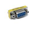 System-S D Sub9 Adattatore 9 Pin Femmina a Femmina DB9 Cavo Grigio per RS-232