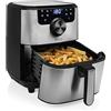 Princess Friggitrice ad Aria Calda, 1500 W, Airfryer Digitale, 4.5 Litri, Acciaio Inossidabile, 182033