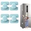 NOLACE Chiudi Cassetti Bambini, 4 Pezzi Blocca Cassetti per Bambini Regolabili Chiudi Cassettis Bambinis con Adesivo 3M Tenuta Extra Forte, per Armadietto, Cassetto, Armadio, Mobilia, Frigorifero (Blu)