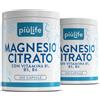 +LIFE Magnesio Citrato PiùLife con Vitamine B1 B5 B6, 240 Capsule | 3 al giorno, 1500 mg di Citrato di Magnesio di cui 450 mg per dose, Funzione Muscolare, Metabolismo Energetico, Senza Glutine