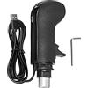 MUGBGGYUE Manopola del Cambio USB per for Logitech G923 G29 G27 G25 TH8A per ETS2 & ATS Euro Truck High Low Gear Simulator Shifter Simracing PC