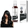 Tkekruh Spray Colorante per Capelli Neri 100ml, Lacca per Capelli Neri, Lacca Colorata Temporanea per Capelli, Coprire i Capelli Grigi e Ispessire e Nutrire le Radici dei Capelli, Hair Serum