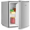 KLARSTEIN Scooby - Mini Frigorifero, Sistema EcoExcellence, Classe Energetica E, Volume 40 Litri, Regolatore di Temperatura, Ripiano Removibile, Vano Bottiglie fino a 2 Litri, 41 dB, Argento
