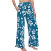 WiWi Pantaloni da pigiama per donna in bambù viscosa super morbidi, pantaloni plus size con coulisse a gamba larga, casual, da casa, da yoga, in lycra, S-4X, XX-Large