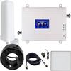 LNSEGNALE 2G 3G 4G Ripetitore Amplificatore Segnale Cellulare LTE GSM WCDMA (900/1800/2100mhz Band1/3/8)
