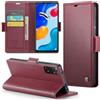 Rerzoiro Cover per Xiaomi Redmi Note 11 4G/ Note 11S 4G Custodia Portafoglio [Blocco RFID] Pelle PU Wallet Case Flip Libro con Porta Carte Flip Case per Redmi Note 11/ Note 11S 4G/ Note 12s 4G, Rosso