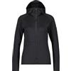 DOLOMITE HOODY W'S PELMO ZIP TECH BLACK Felpa con Cappuccio Donna