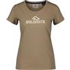 DOLOMITE TEE W'S STURCHIAENTA GALLO BROWN T-Shirt Trekking Donna