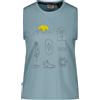 DOLOMITE TANK W'S LATEMAR STONE BLUE T-Shirt Trekking Donna