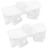 LT Easiyl 2 clip di montaggio per fari anteriori inferiori per auto Clip di montaggio per fari Clip per fari Supporto per fari compatibile con Ford compatibile con Fiesta KA EcoSport