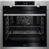 AEG BPE535260M. Dimensione del forno: Media, Tipo di forno: Forno elettrico, Capacità interna forno totale: 71 L. Posizionamento dell'apparecchio: Da incasso, Colore del prodotto: Nero, Acciaio satinato, Tipo di controllo: Manopola, Touch. Consumo ener...