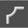 create luxury GRAND DECOR 4 Angoli per cornici boiserie per parete HCR518, in poliuretano bianco robusto (meglio del polistirolo e gesso), da applicare a muro (4 Angoli per HCR518)